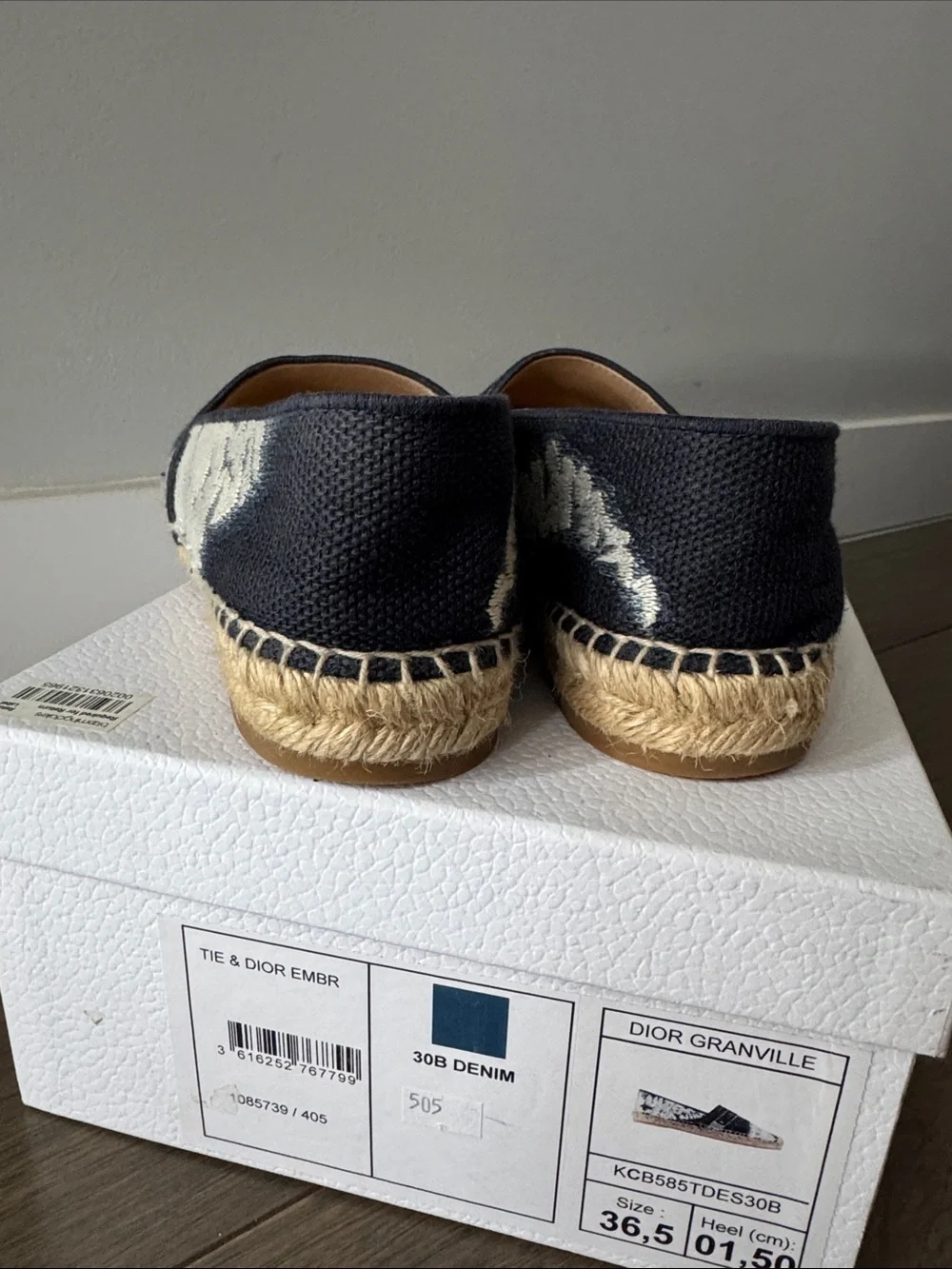 Dior classic espadrilles
